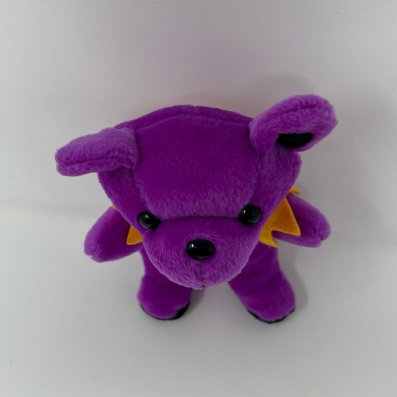 NWOT Purple Grateful Dead Steven Smith Beanie Bear - Picture 4 of 5